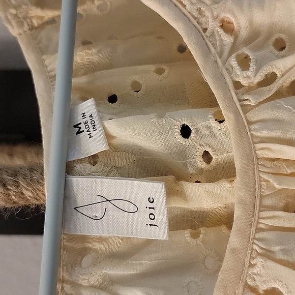 Womens Joie eyelet top - Picture 2 of 6